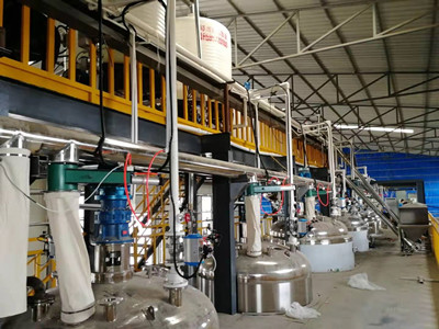 反應(yīng)釜集中供料系統(tǒng)